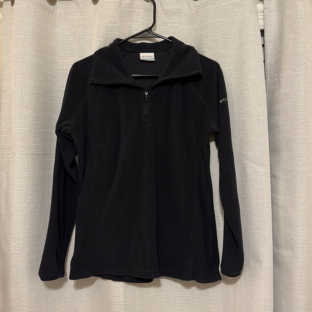 Black Columbia Quarterzip